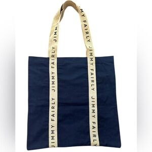 New! Jimmy Fairly Navy Tote Bag